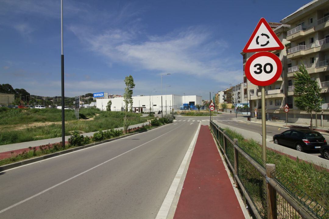 Una via de Blanes limitada ja a 30km per hora