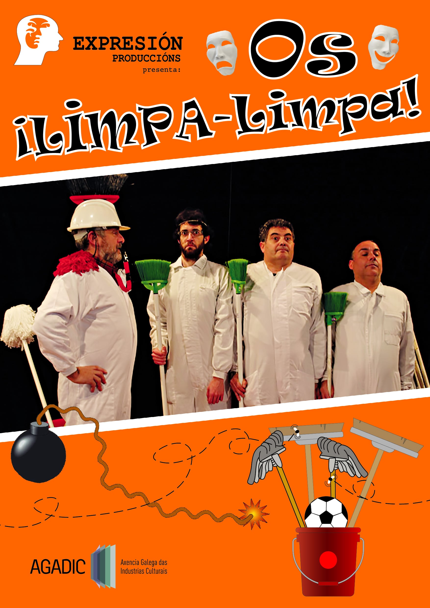 "Os Limpa Limpa" de Expresión Producións