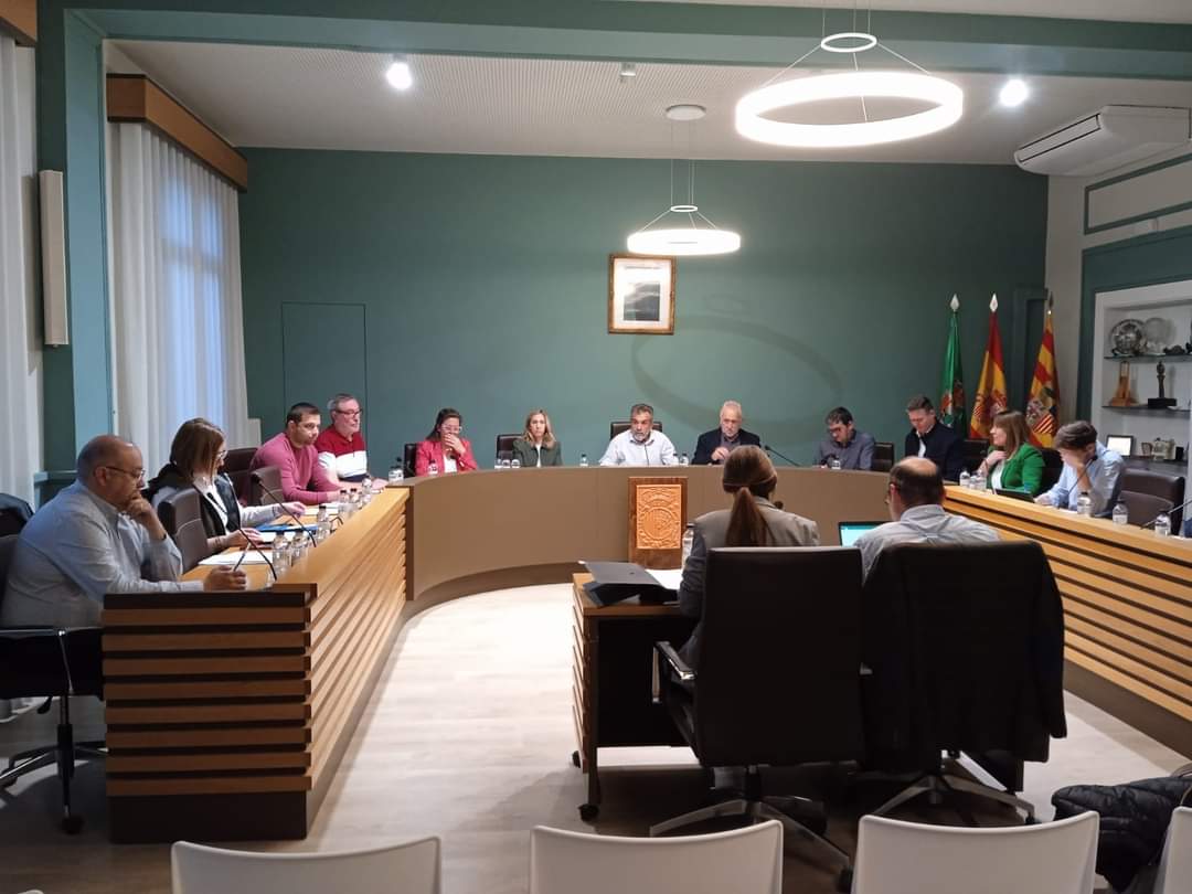 Pleno del Ayuntamiento de Fraga