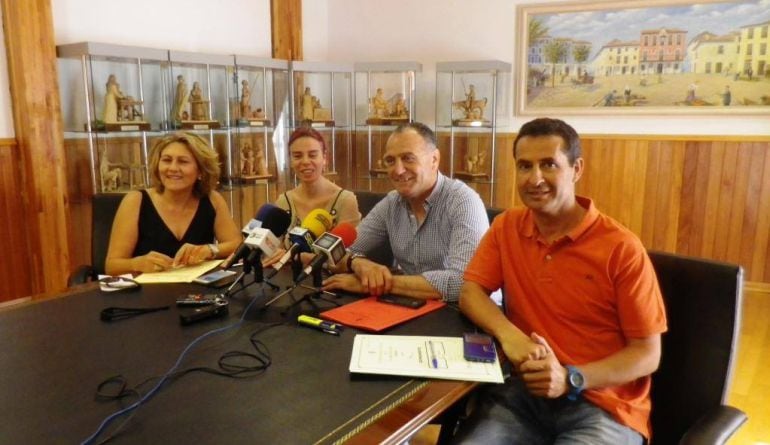 Momento de la rueda de prensa