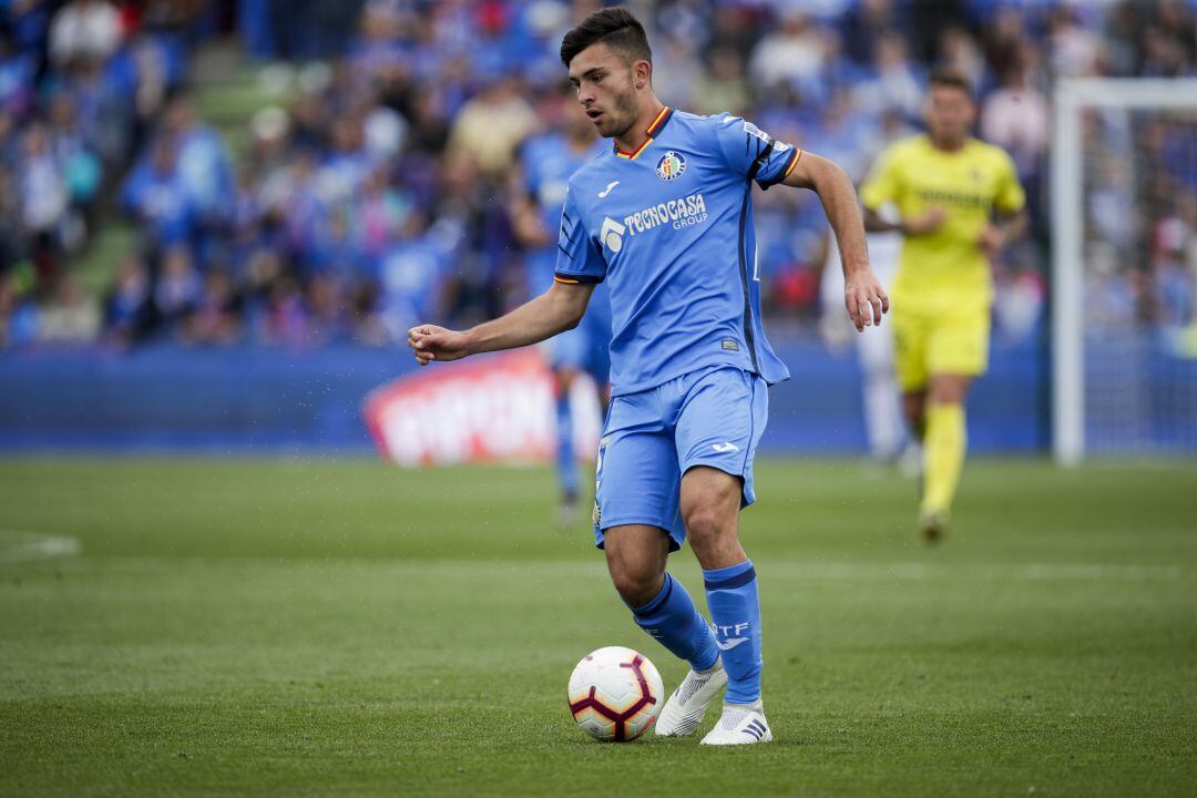 Hugo Duro, en la imagen en un partido del primer equipo, fue el heróe de la remontada.