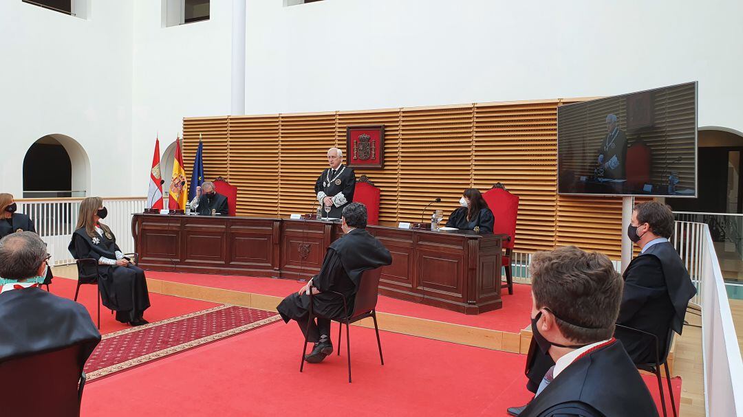 El presidente del TSJCyL interviene en la Apertura del Año Judicial en la sede del Alto Tribunal