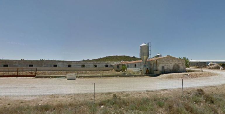 Granjas de cerdos en Manzaneruela, en Landete (Cuenca).