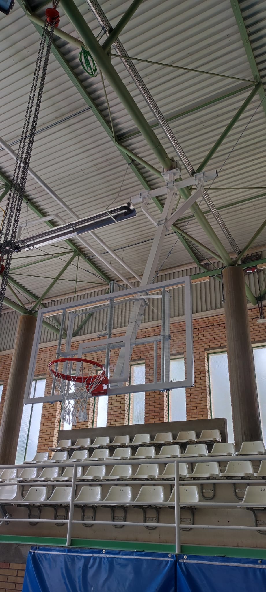 Imagen del Pabellón Cortes de Aragón en Fraga.