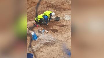 Aparece una necrópolis romana en unas obras del barrio de Orriols