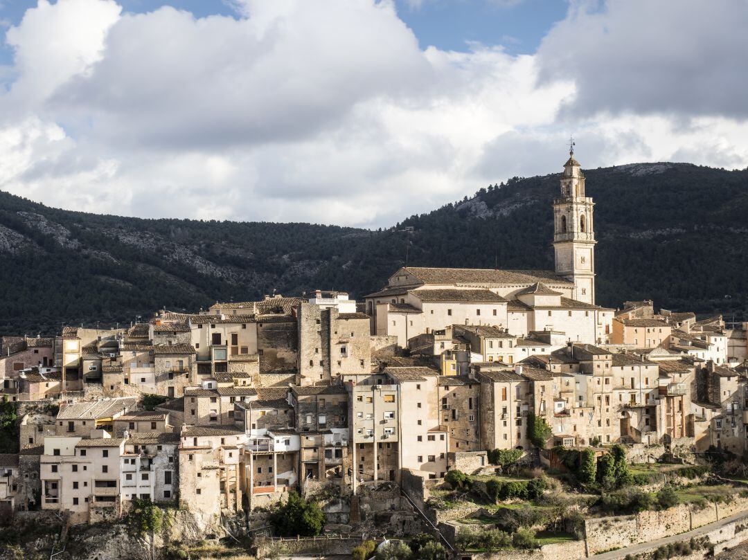 Imatge panoràmica de la localitat de Bocairent