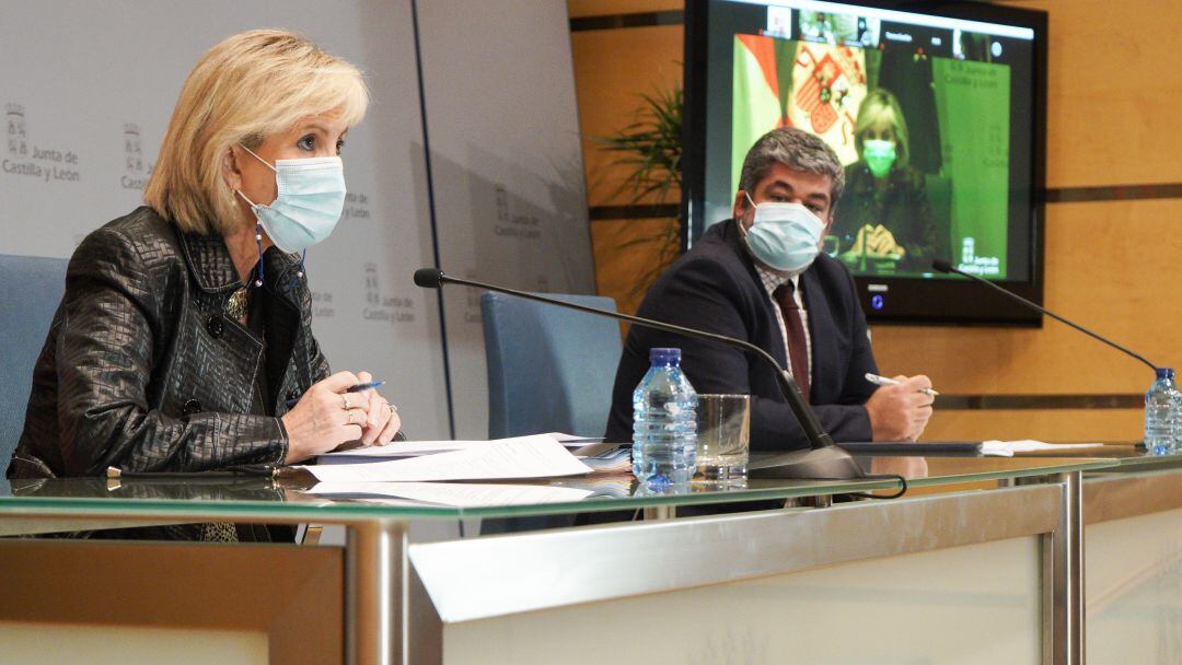 Verónica Casado ha informado de la evolución de la pandemia