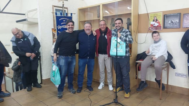 Las gachamigas de la Agrupación de fiestas de Navidad y Reyes