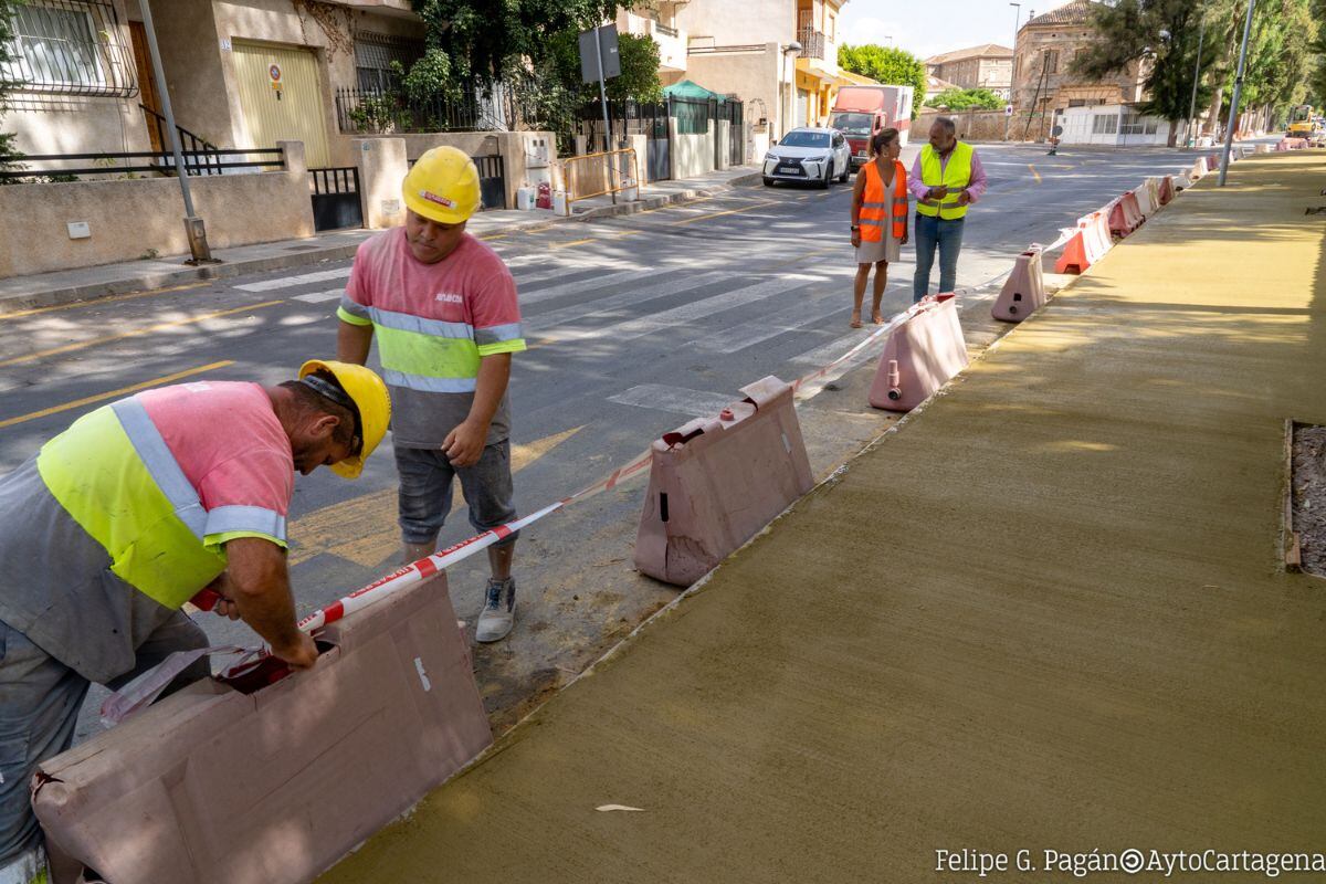 obras de la tercera fase de Espacio Algameca