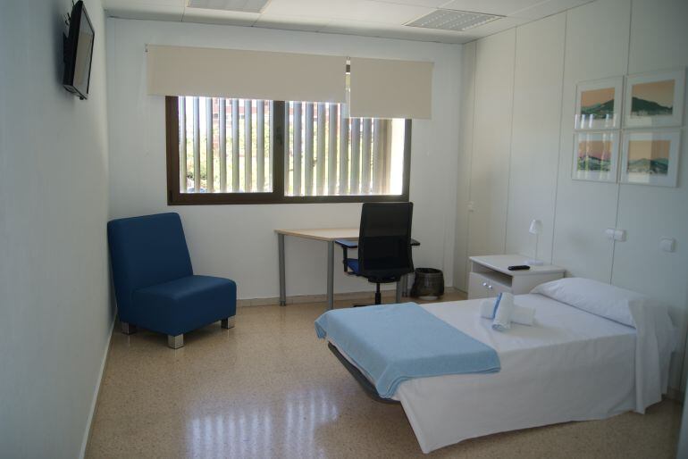 Imagen de una de las habitaciones para profesionales en Can  Misses