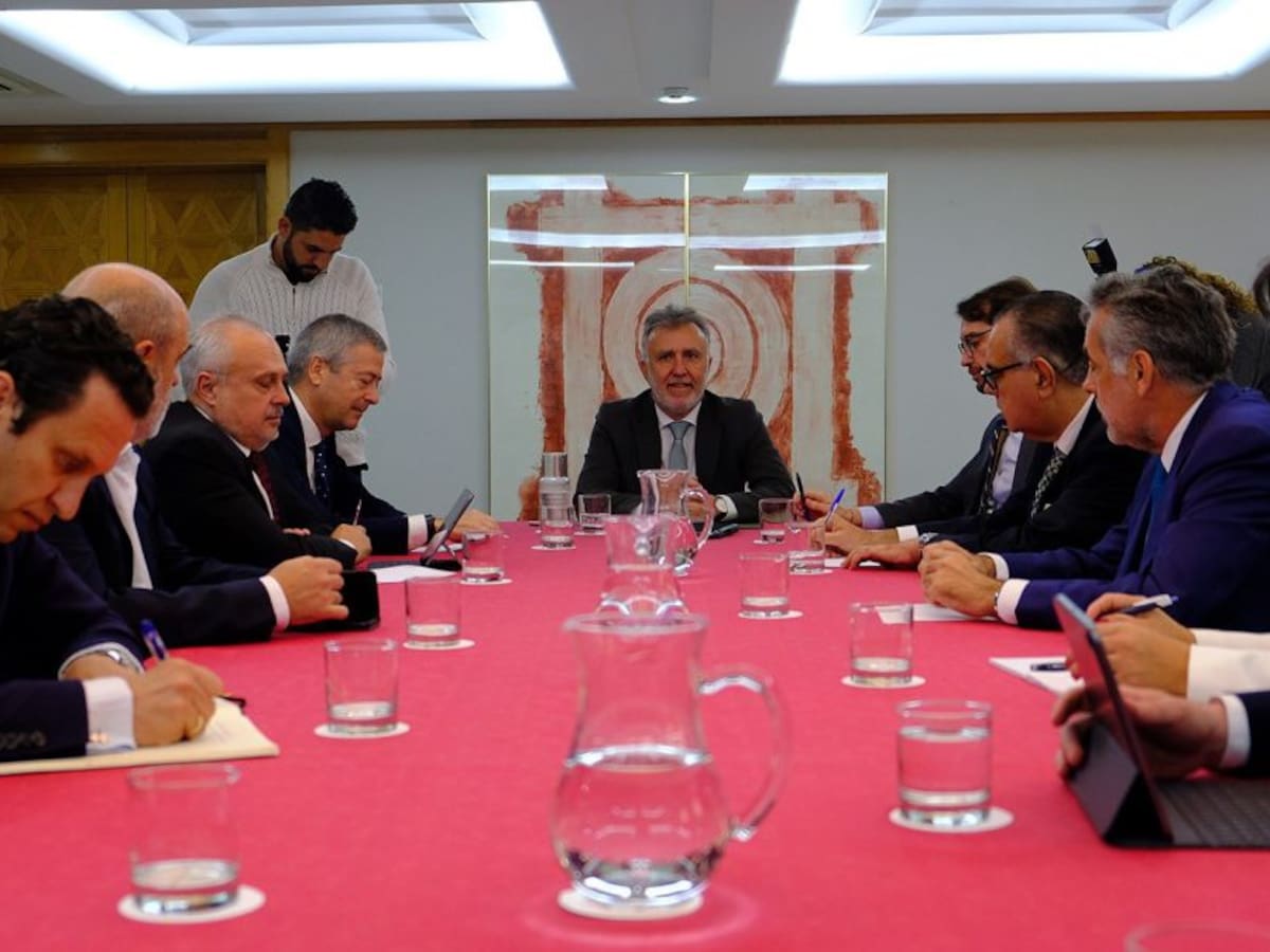 Gobierno canario y empresarios planifican para que el COVID-19 no dañe al empleo