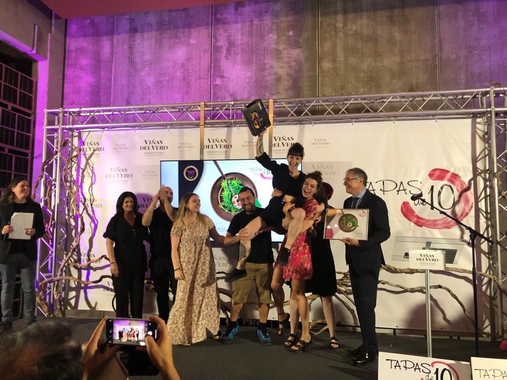 El Restaurante Ansils se llevaba el premio a la mejor tapa de la provincia de Huesca