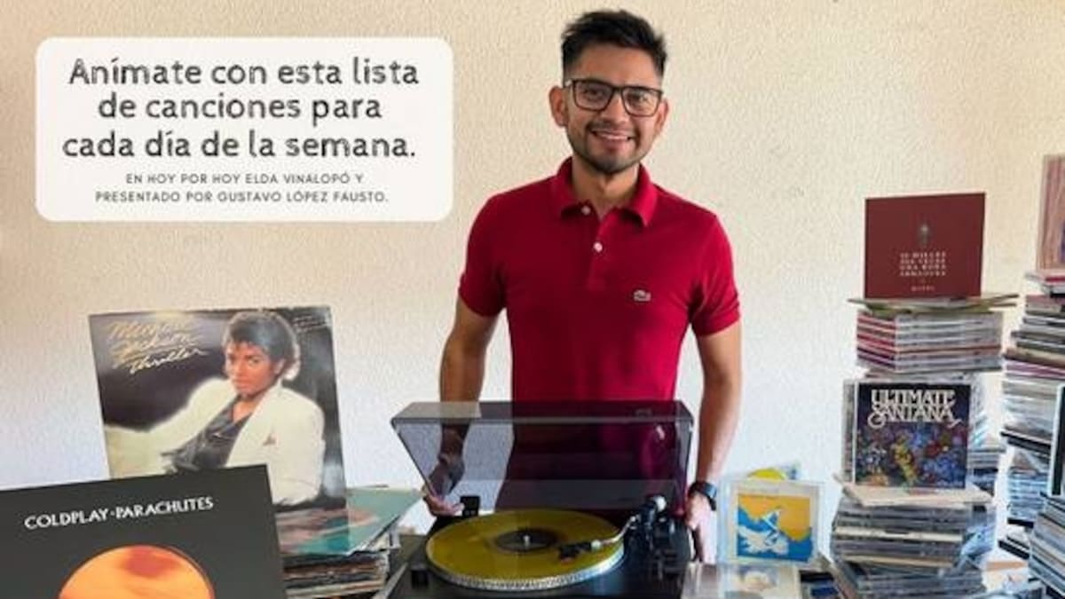 “Una canción para cada día de la semana”, espacio musical conducido por Gustavo López Fausto