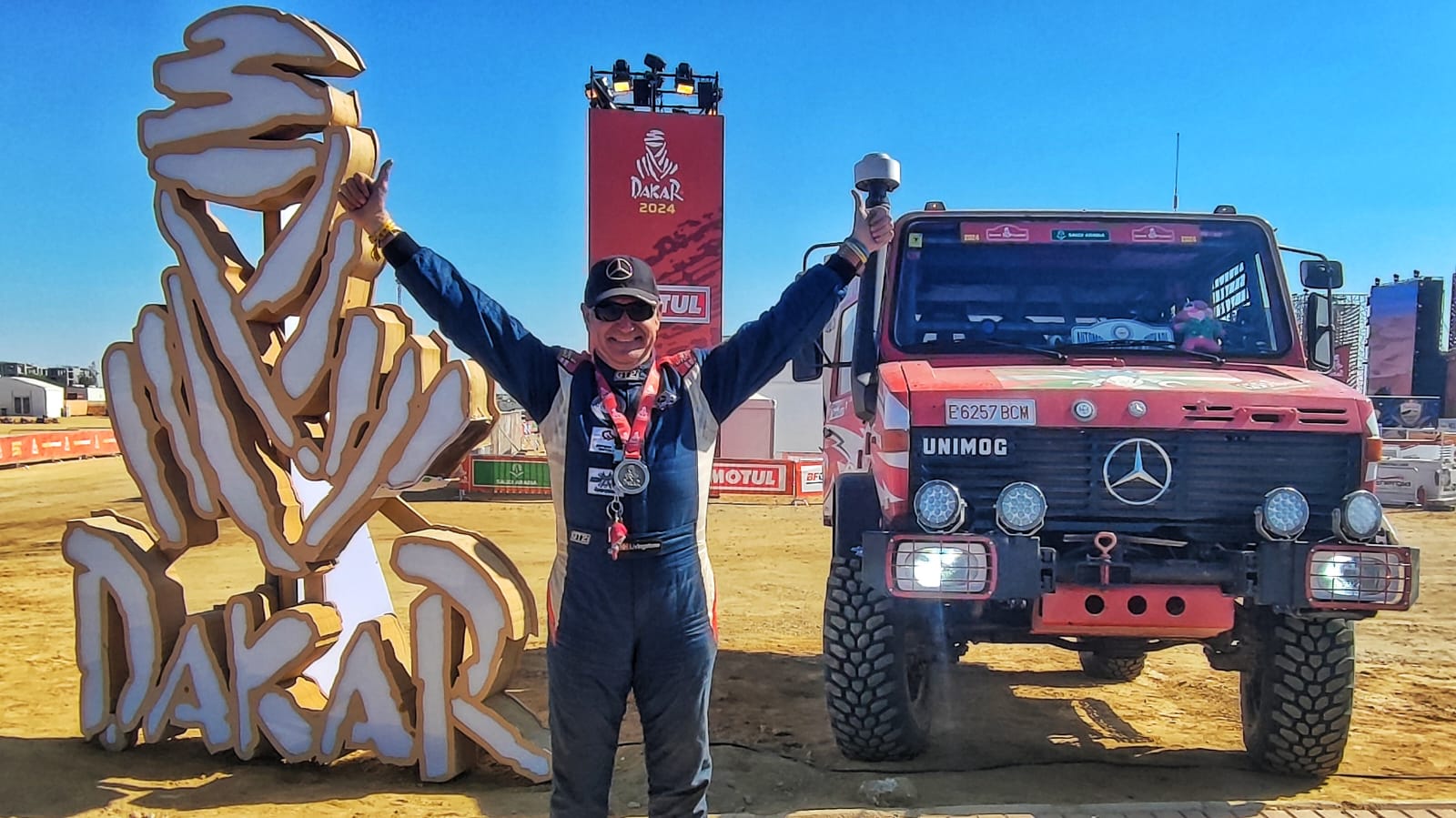 Ignacio Corcuera ha finalizado su sexto Rally Dakar