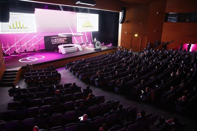 Imagen de archivo de un evento en el Palacio de Congresos de València