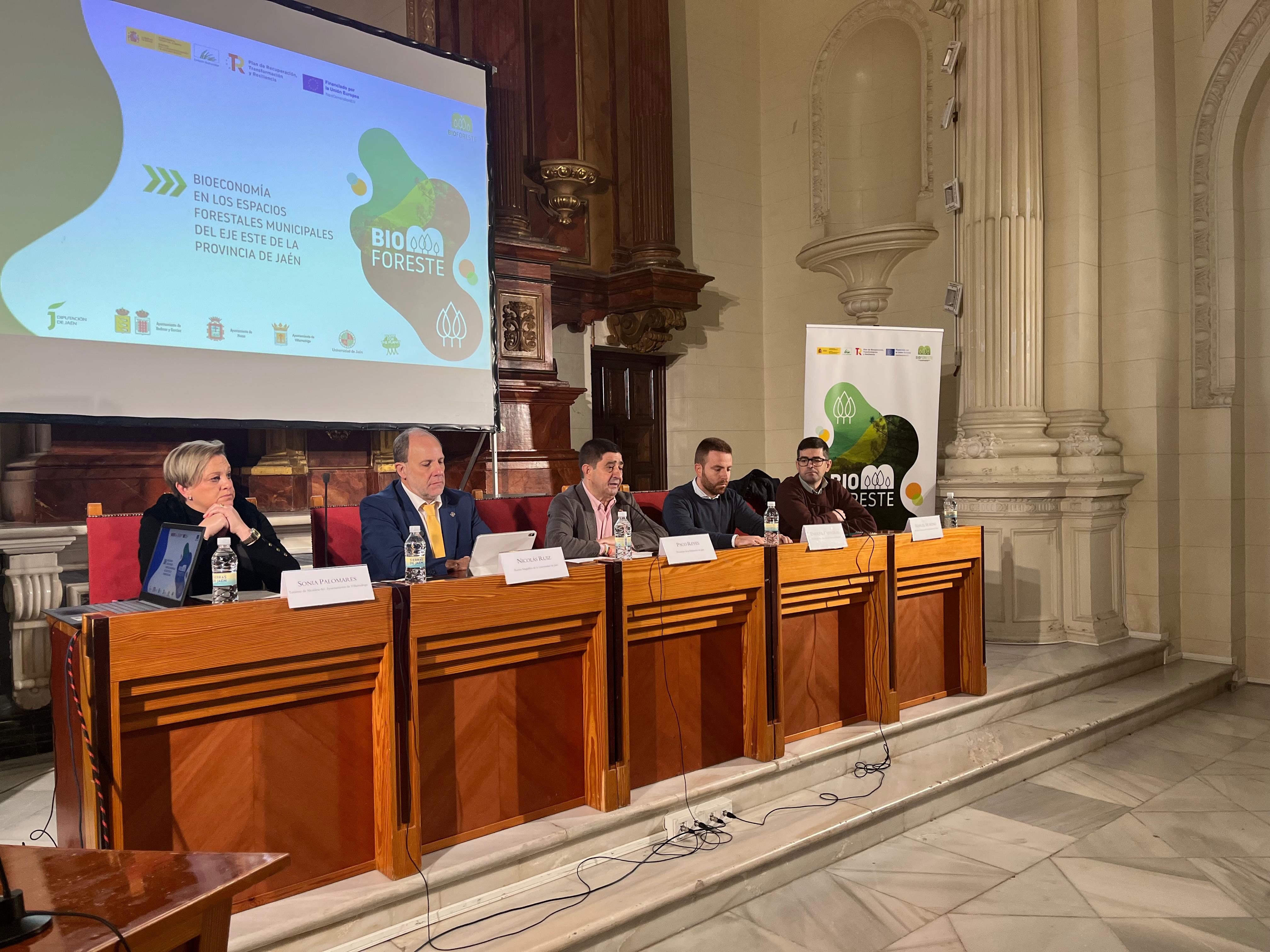 Intervención de Francisco Reyes en la presentación de resultados del programa Bioforeste