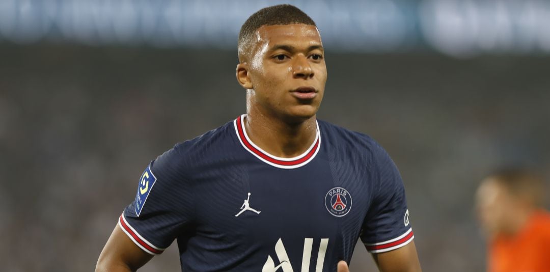 Kylian Mbappé, durante un partido con el Paris Saint-Germain