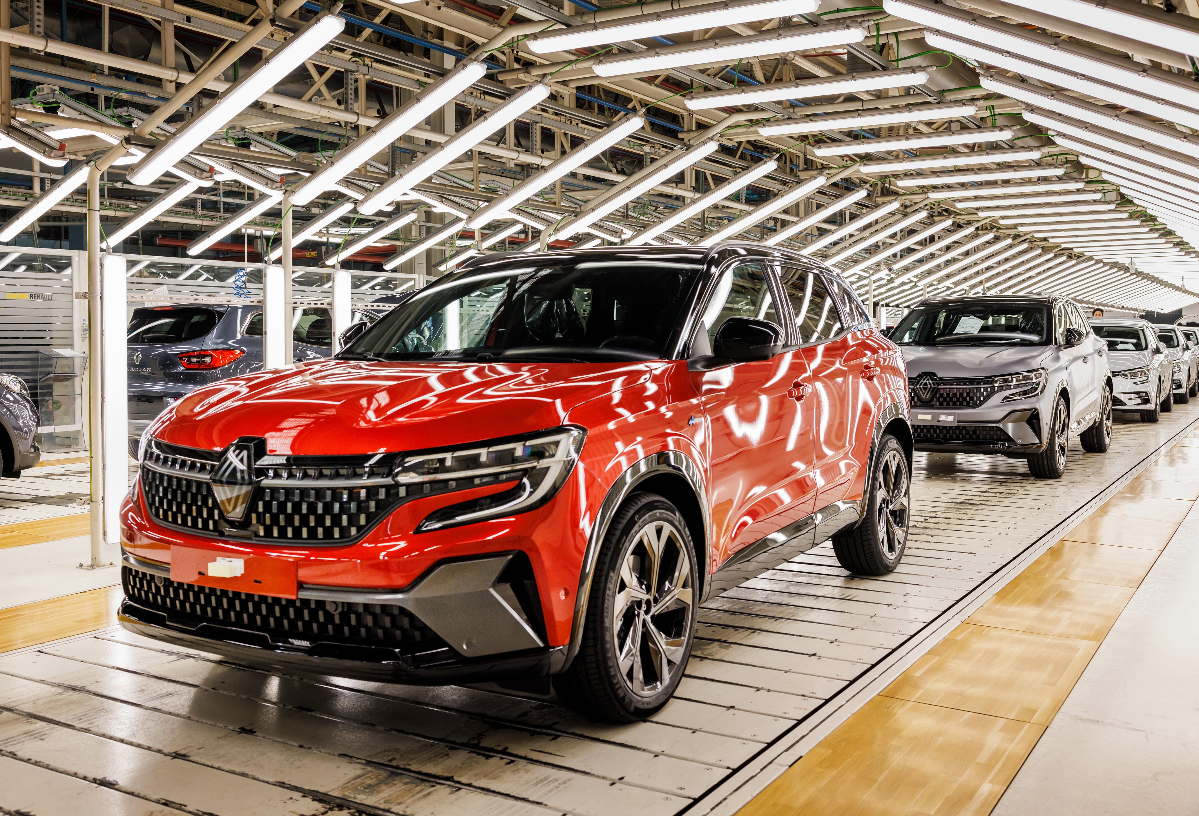 La Factoría de Renault de Villamuriel de Cerrato (Palencia) tras las obras de transformación de la planta para fabricar el modelo Austral