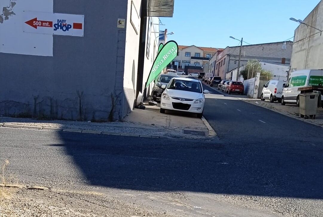 Estado de la calle Río Becerril