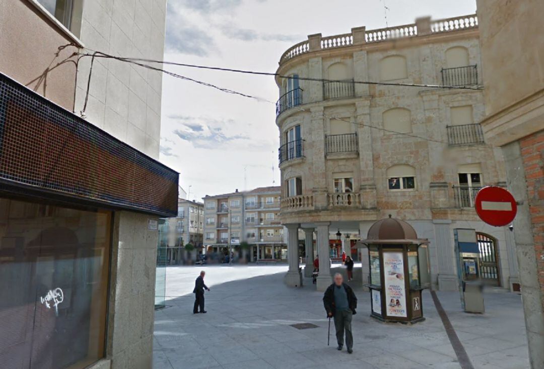 Imagen de la Plaza Mayor de Guijuelo