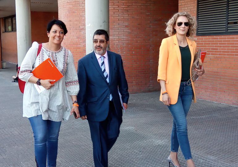 Rosa Luna, Manuel Mitadiel y Ruth Santín