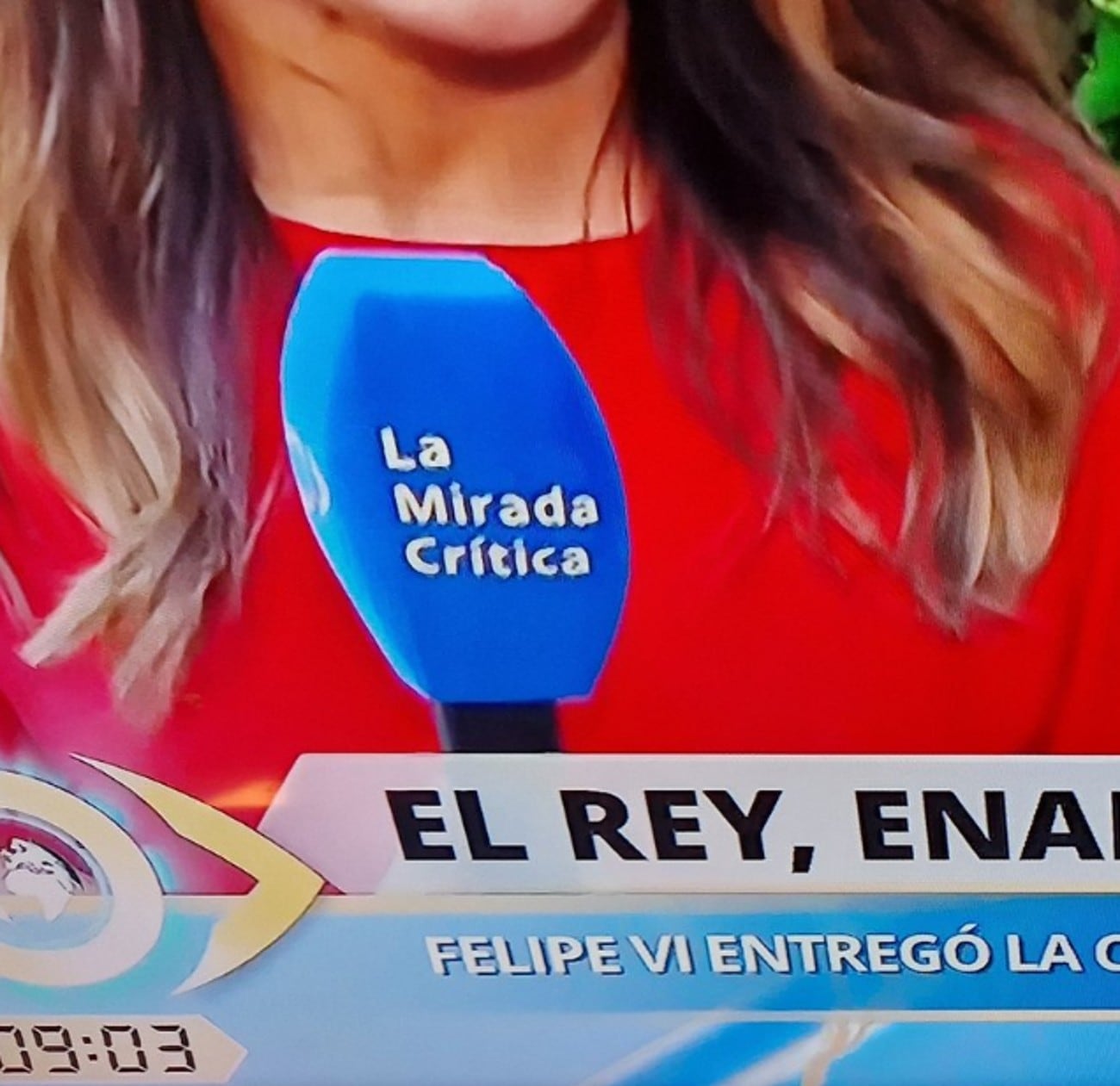 Rótulo en Telecinco