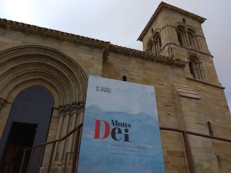 Imagen de la Iglesia de Santa Cecilia en Aguilar de Campoo