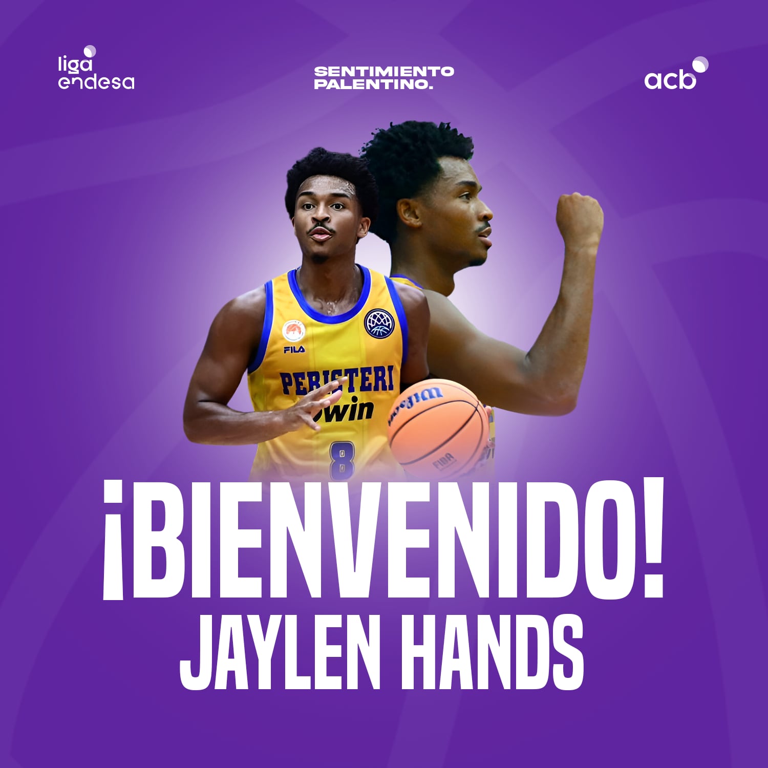 Zunder Palencia da la bienvenida a Jaylen Hands