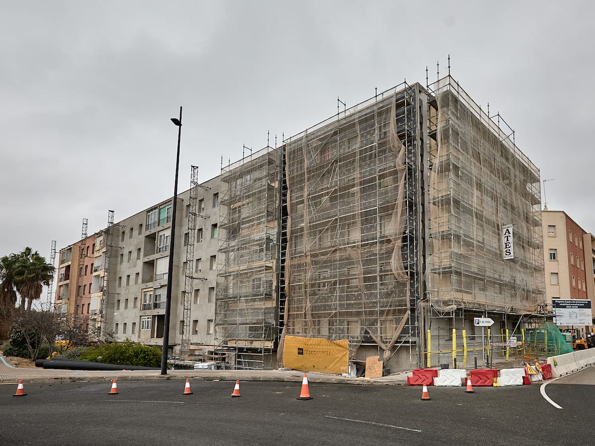 La rehabilitación del Grupo Safor de Gandia finalizará en junio con una inversión de 4,2 millones de euros