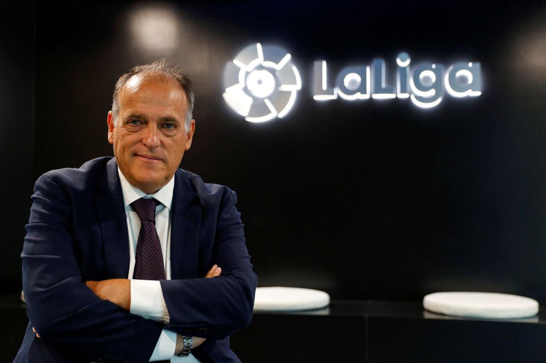 Javier Tebas, presidente de la LFP