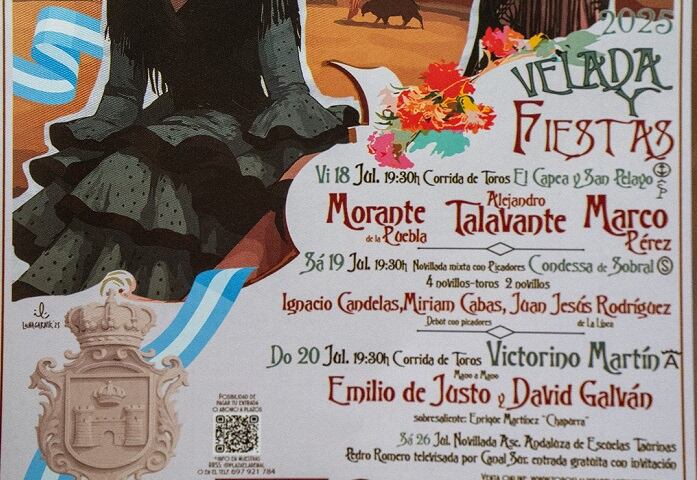 Carteles taurinos en La Línea