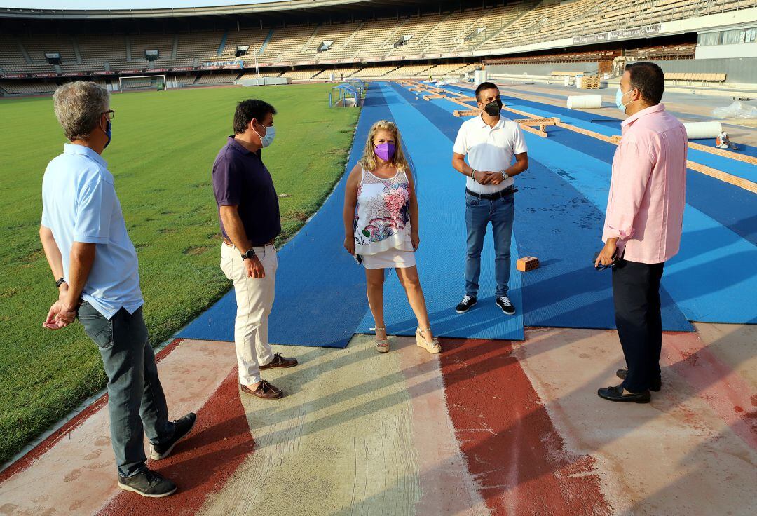 La alcaldesa visitó Chapín este jueves