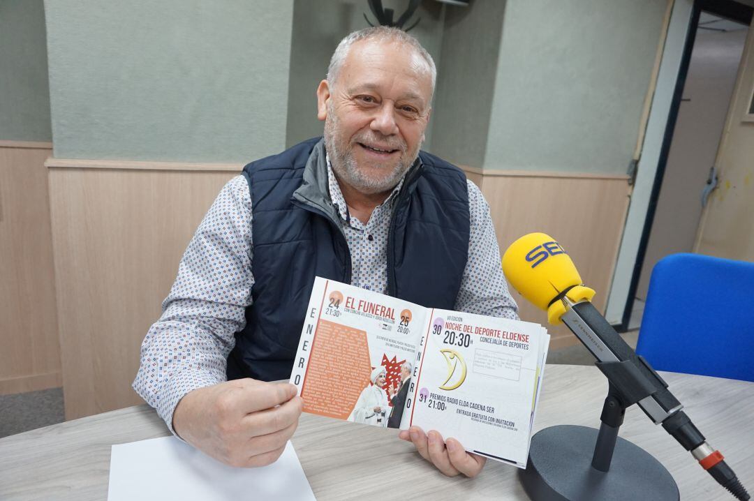 Juan Vera, director del Teatro Castelar de Elda