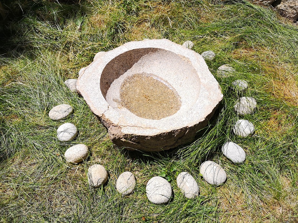 Detalle de la pieza de Azucena Pintor