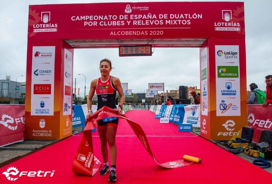 Marina Muñoz, del Triatlón Soriano, competirá con España.