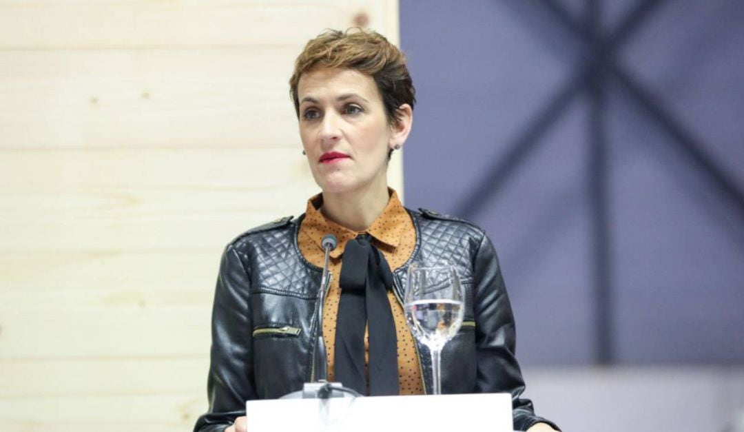 La presidenta de Navarra, María Chivite - Jesús Hellín - Europa Press (EUROPA PRESS)