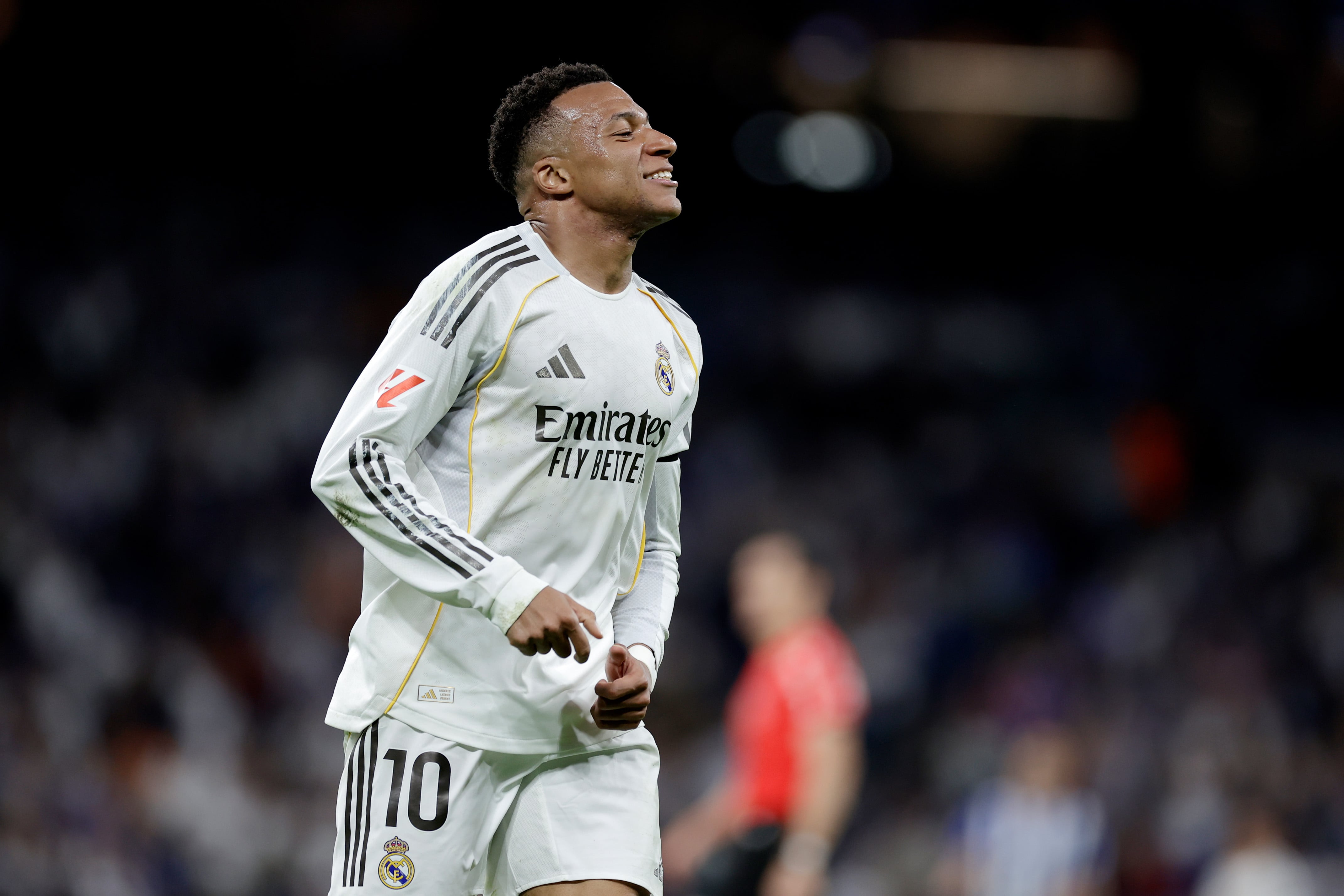 Mbappé durante el partido frente al Alavés