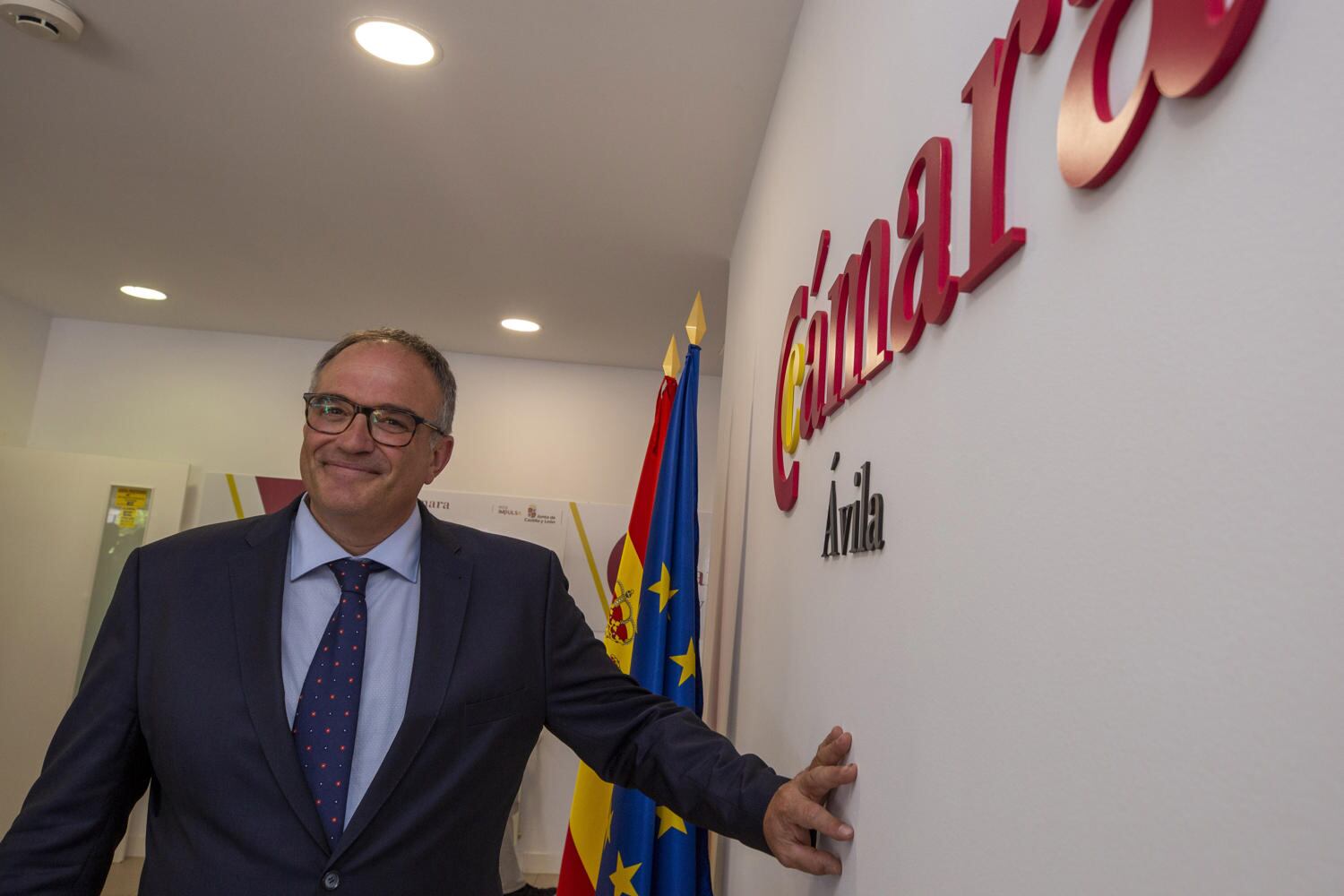 Alberto Pascual, presidente de la Cámara de Comercio