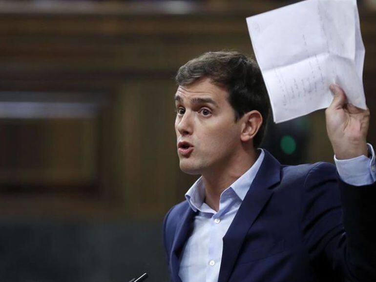 Albert Rivera en el Congreso de los Diputados