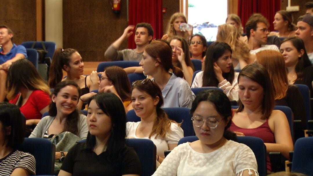 Alumnos extranjeros de la Universidade de Vigo para el curso 2018-19.