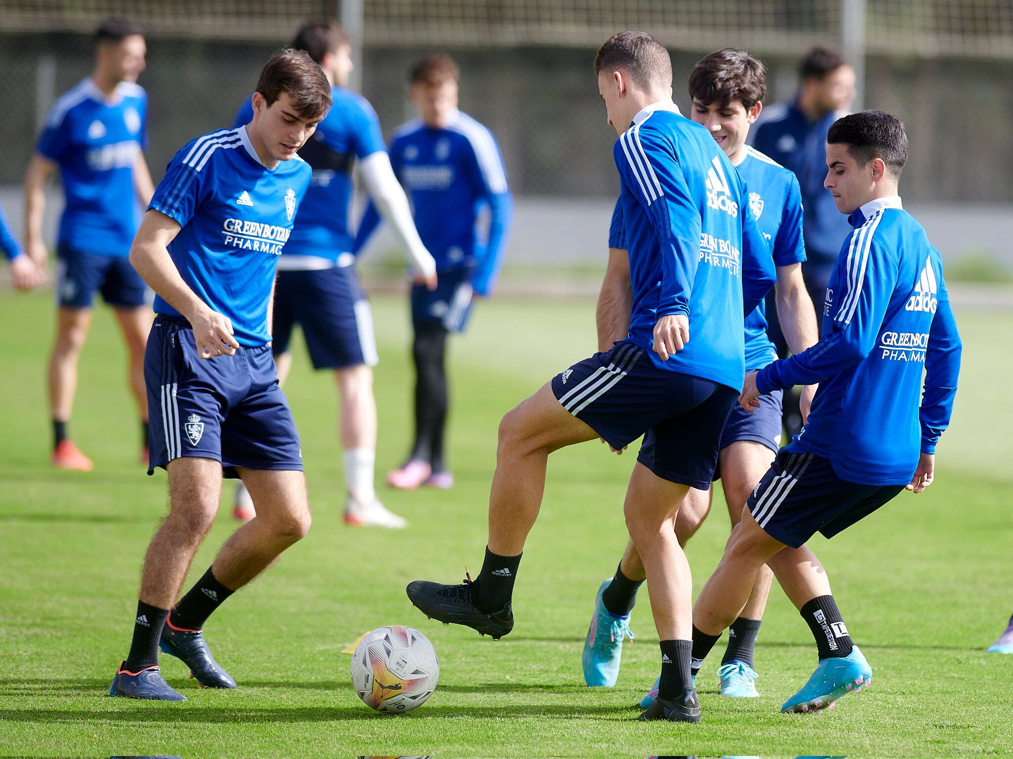 La plantilla del Real Zaragoza ya prepara el partido de Tenerife