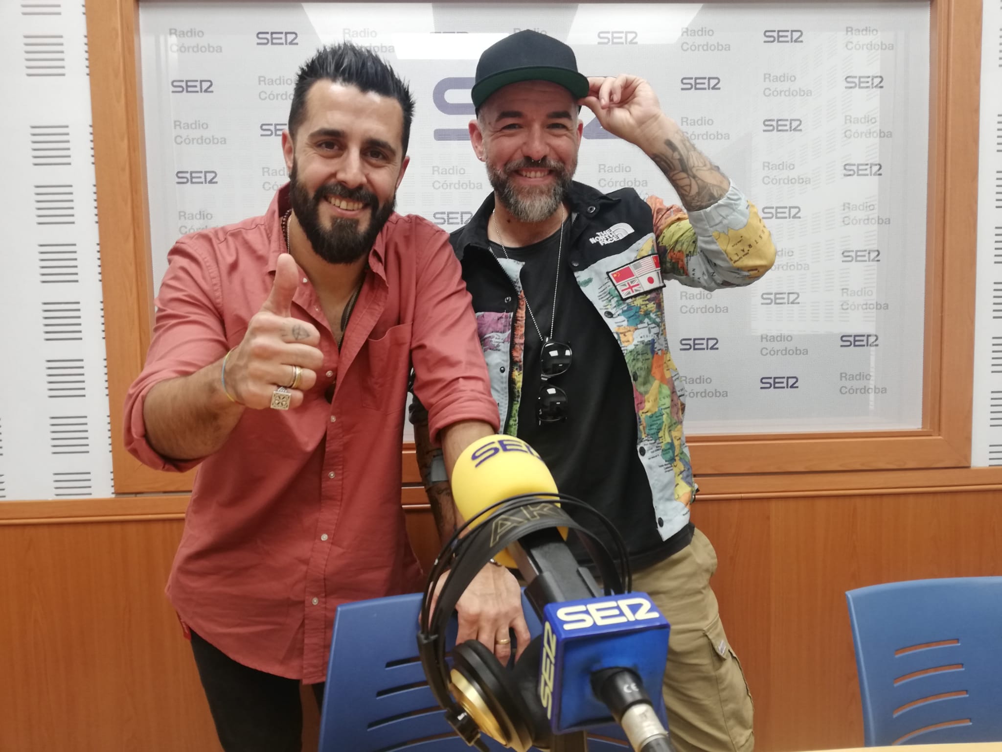 Bueno Rodríguez y Fran Lozano de Aslandticos en Radio Córdoba