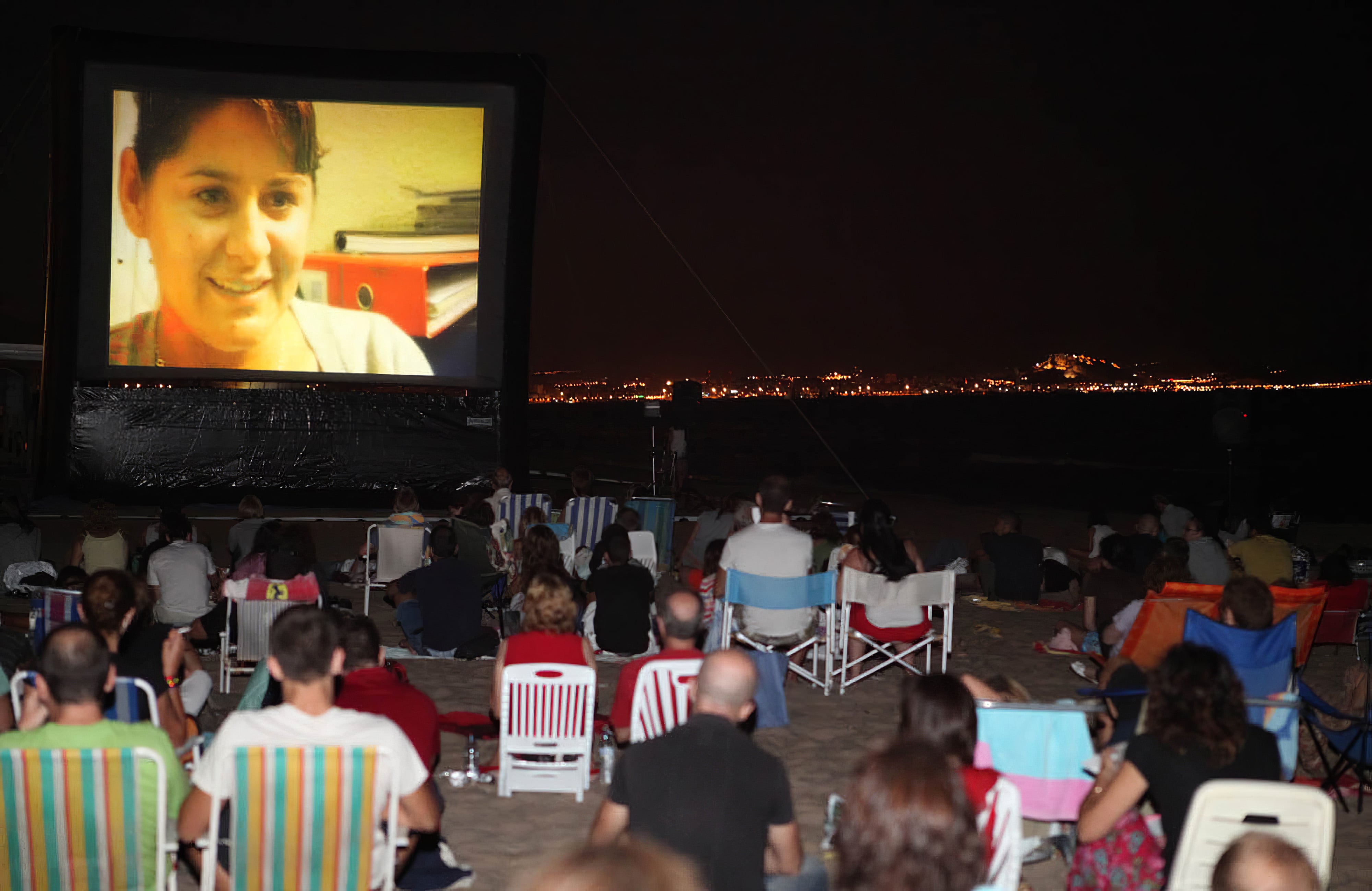 Festival Internacional de Cine Independiente de Elche (FICIE) en la Playa de Arenales