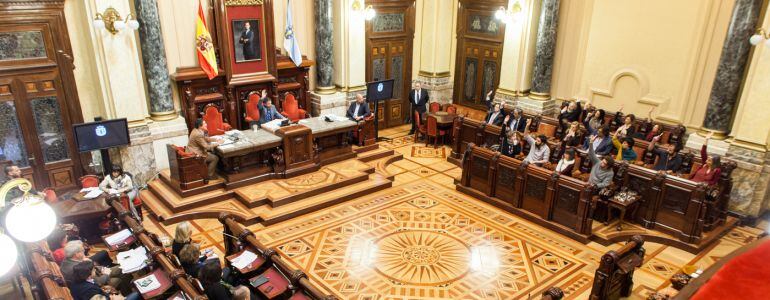 Planeo de los presupuestos. Foto de archivo