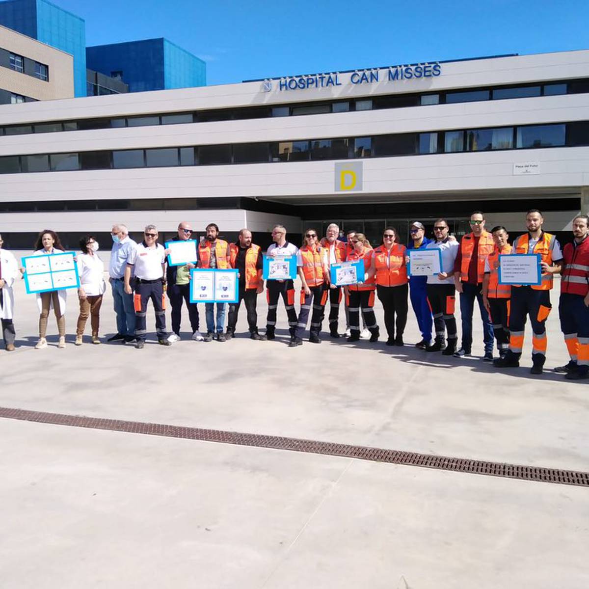 Imagen de archivo de una protesta de los técnicos sanitarios