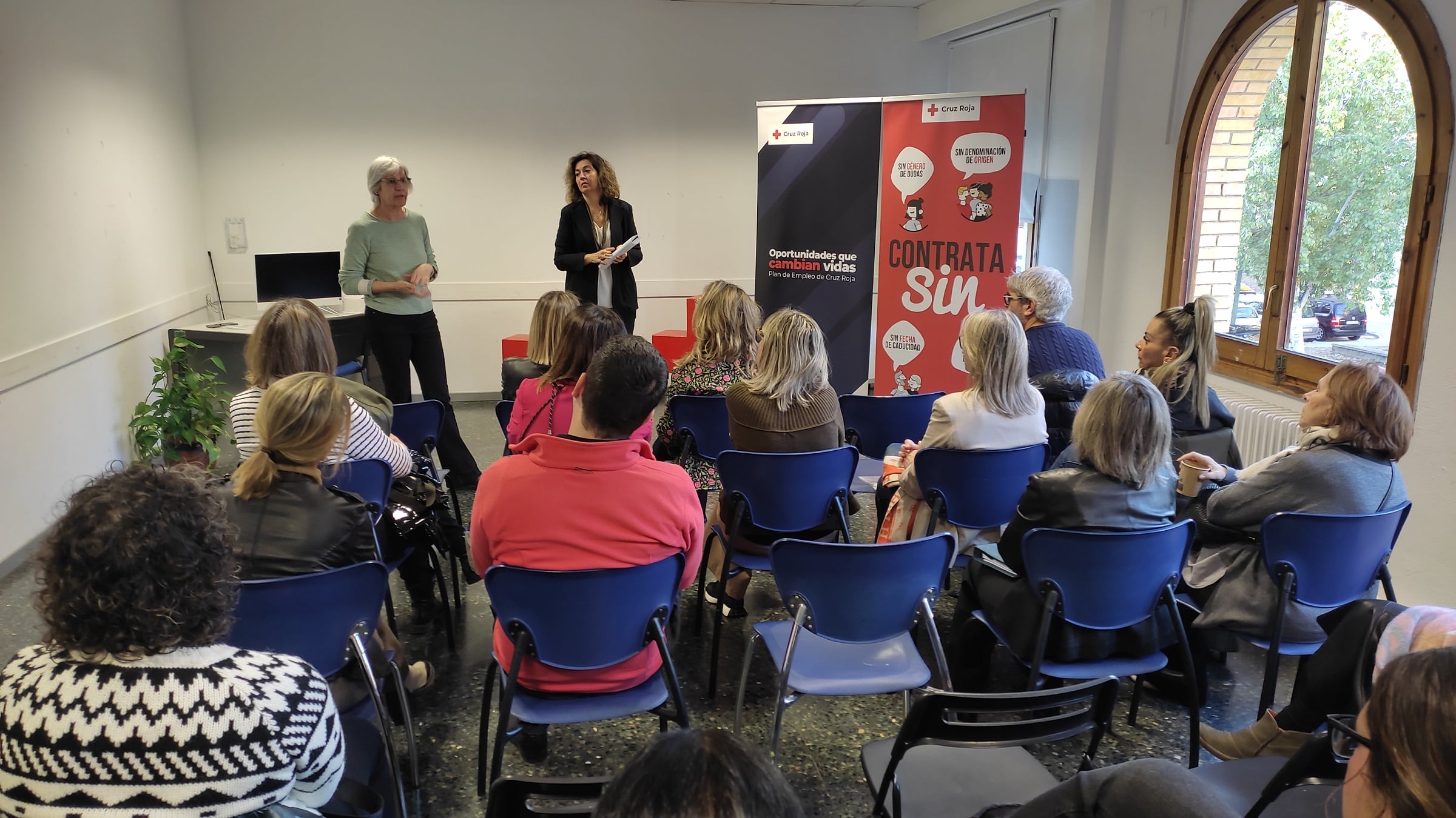 Café del comercio Huesca en Cruz Roja