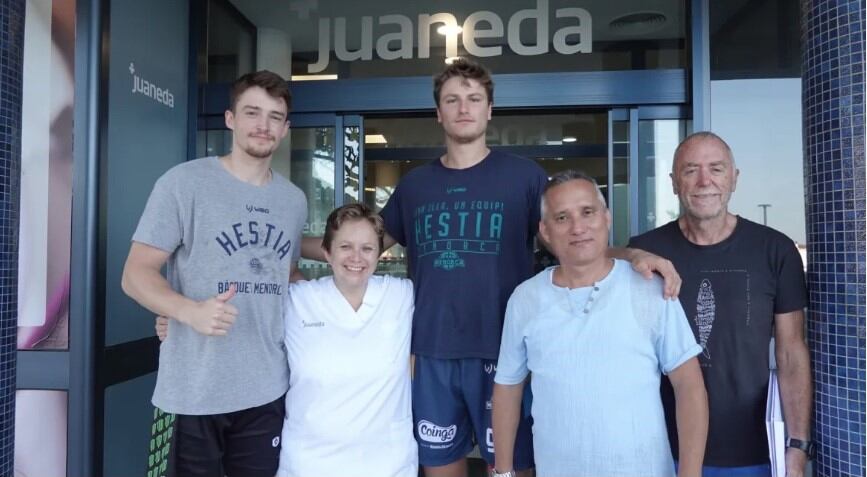 Els jugadors de l'Hestia Menorca han passat sense problemes les revisions prèvies a l'inici dels entrenaments.