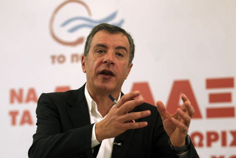 El líder del nuevo partido griego de centroizquierda To Potami (El Río), Stavros Theodorakis.