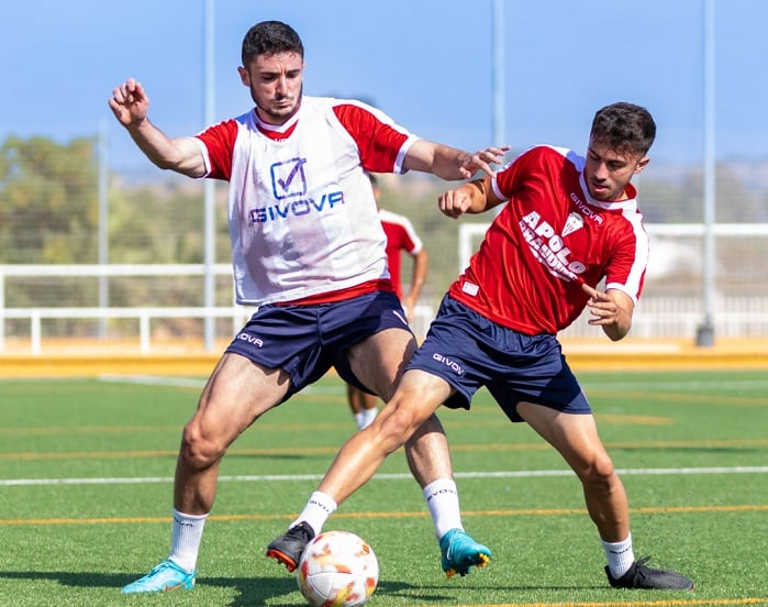 Un entreno del Algeciras