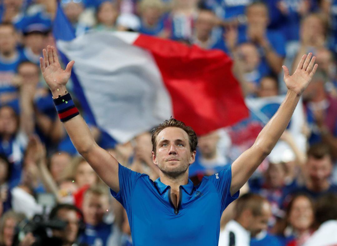 Pouille celebra la victoria